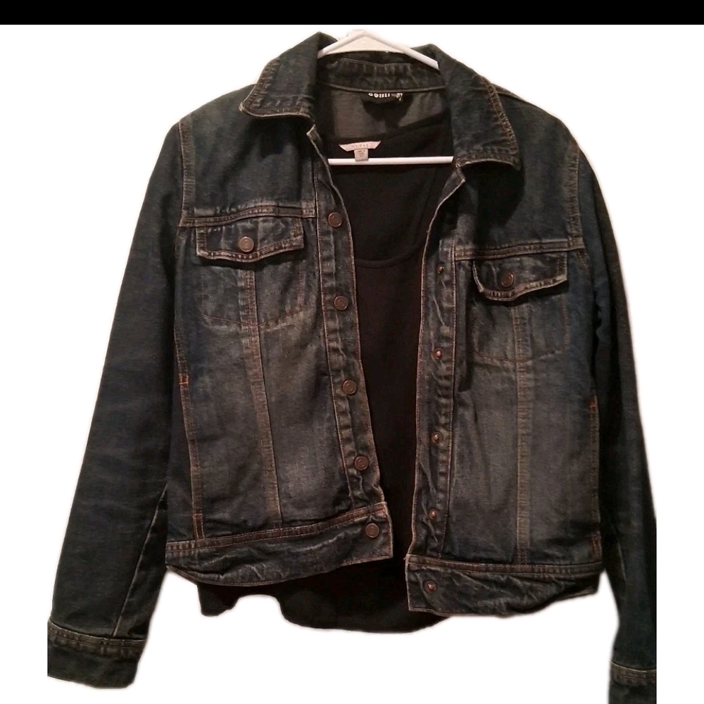 Contrast Denim Jacket